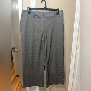 Alfani Black and White Patterned Trousers